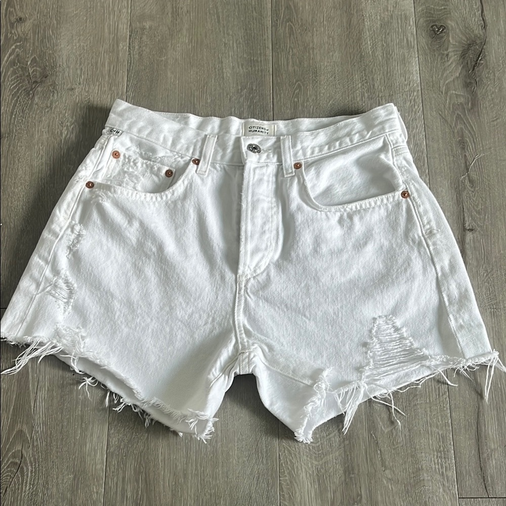 citizens of humanity "annabelle long" shorts